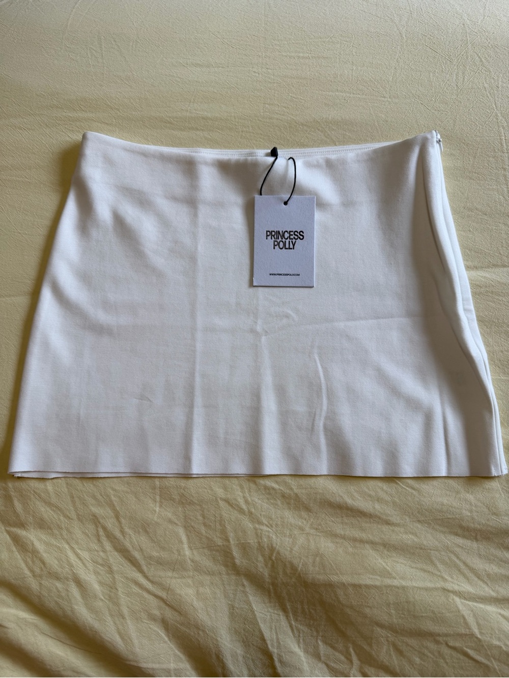 Princess Polly Karley White Mini Skirt